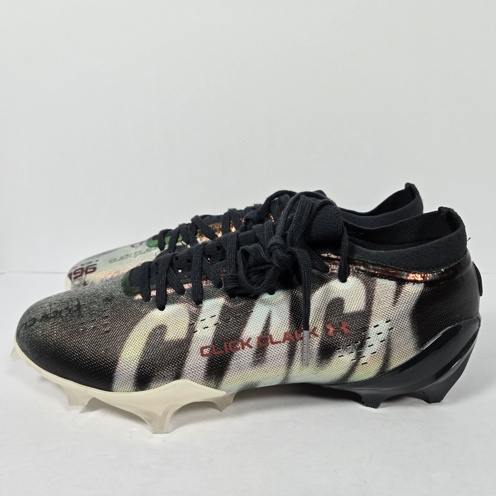 Under Armour Mens 12.5 Blur Pro Click Clack Football Cleats NEW 6006207-016